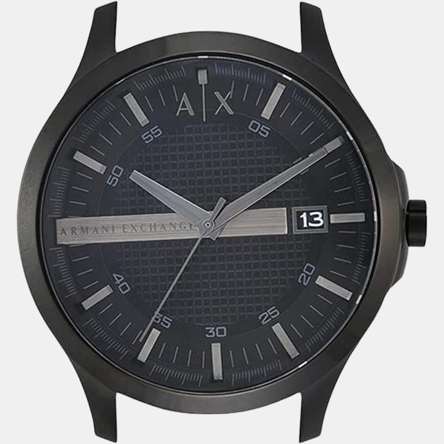 Armani Exchange Hampton AX2104 Men's Chronograph – Black Dial with Black Stainless Steel Strap