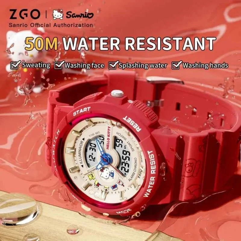 ZGO Sanrio Multifunction Sports Digital Watch