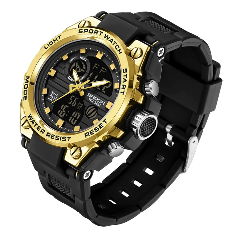 SANDA739  Watch Plate Chao Male Watch Male Student Fashion Trend Multi Functional Digital Waterproof Electronic Meter