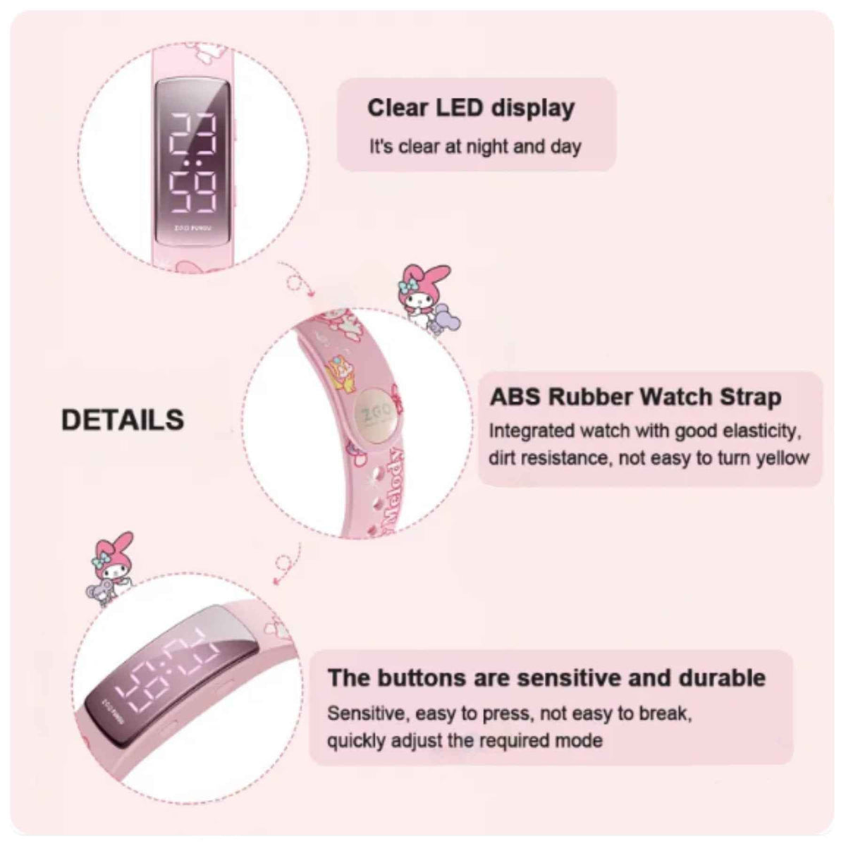 ZGO + Sanrio Smart Watch