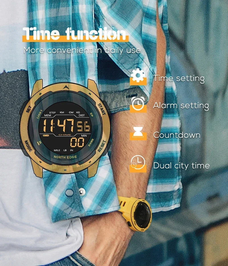 Digital Sports Watch - North Edge - Mars